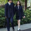 Japanese Style Academy Couple JK Uniform Set - Middle School Student Suit Jacket