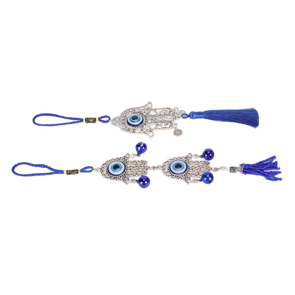 2PCS Blue Eye Hanging Ornament Fashionable Beautiful Exquisite Blue Eye Decoration for Car Home