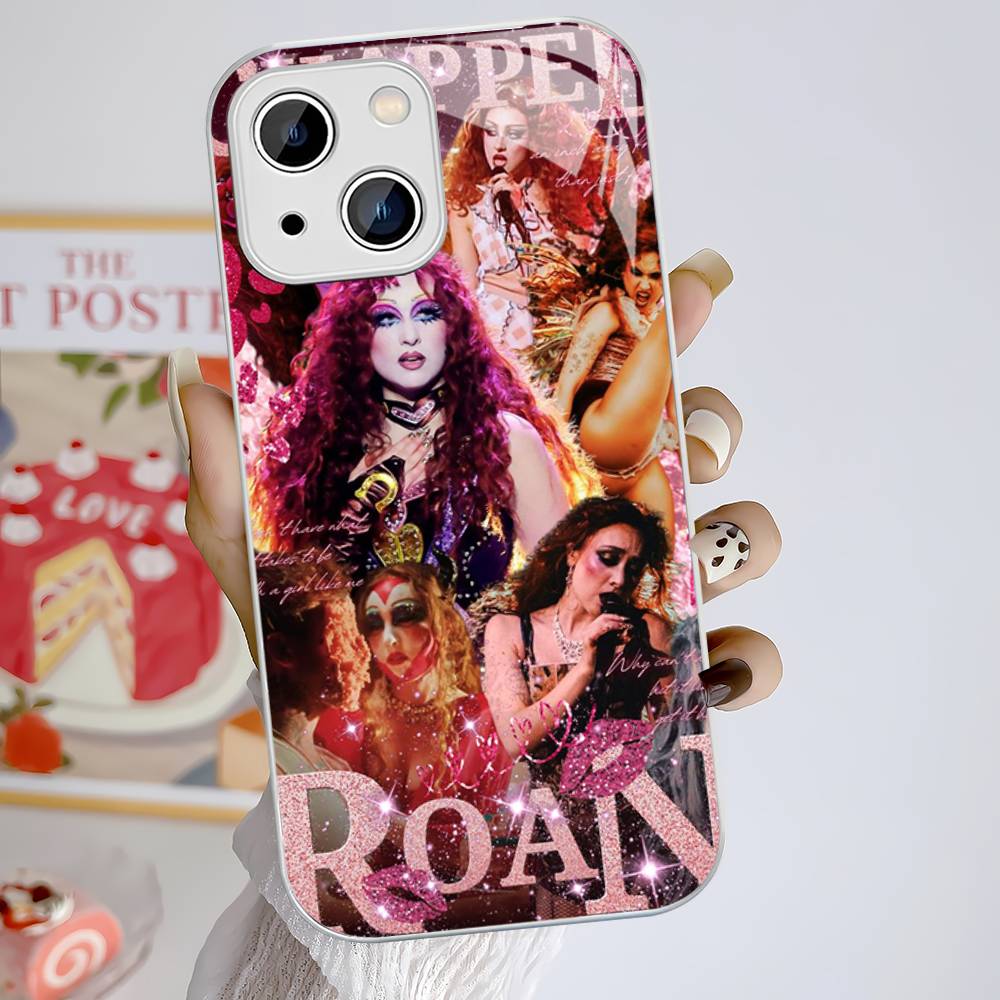 Popular Singer C-Chappell R-Roan Tempered Glass For Iphone 14 13 12 11 Pro Mini XS MAX 14Plus X XS XR Cover