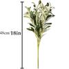 2/6/9PCS Olive Branches Artificial Plants Greenery Stems Olive Leaves Fake Fruits Silk Plants