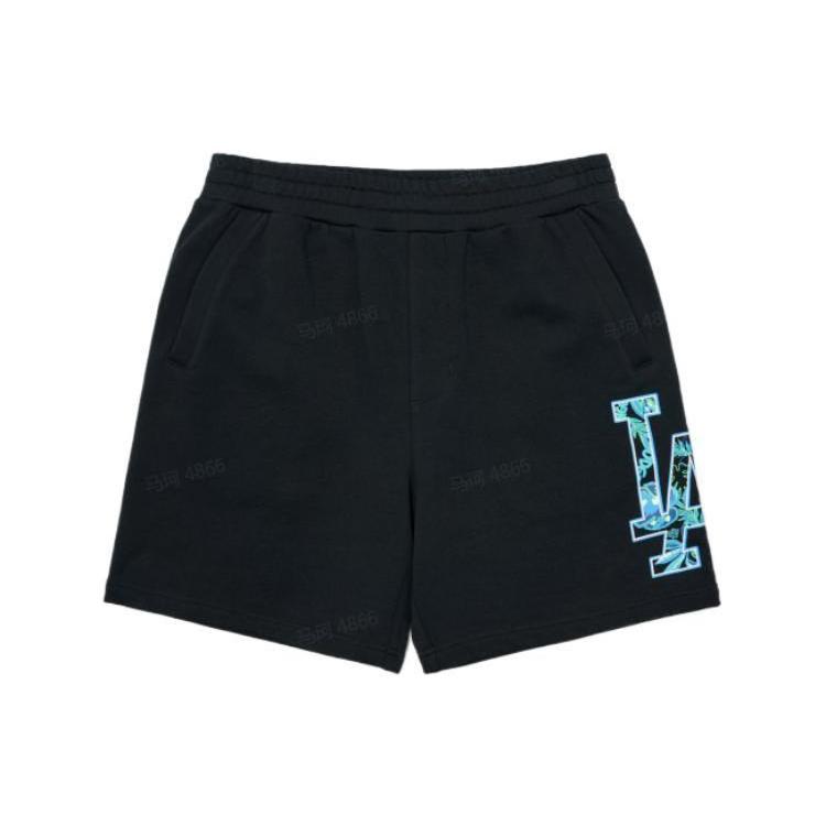 New MLB Casual Shorts Unisex Black 3ASPN0123-07BKS