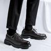 Herren Casual Lederschuhe Brogue Modemarke Klassische Herren Business-Schuhe Schwarz Atmungsaktive Hochzeitsfeier Schnürschuhe Herrenschuhe