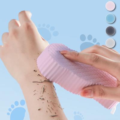 Peeling Ovucu Yumuşak Sünger Duş Fırçası Vücut Cilt Temizleyici Ölü Deri Sökücü