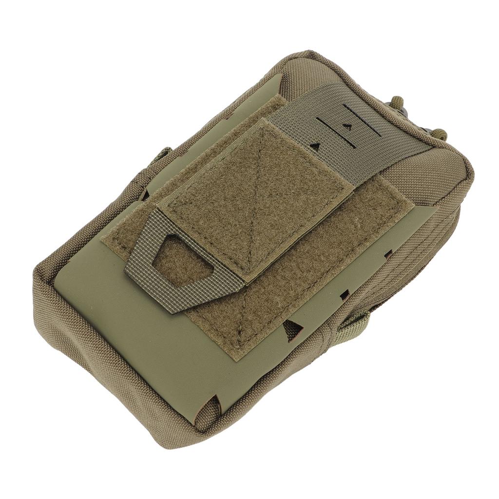 Molle Beutel Tasche Militärisch Outdoor Weste Pack Tasche Handyhülle Jagd EDC Werkzeugtasche für Wandern Angeln Grün