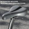 Hollows Out Bike Seats Cushions Shock Absorption Bicycles Silicones Cushions Seats for Long Distances Cycling