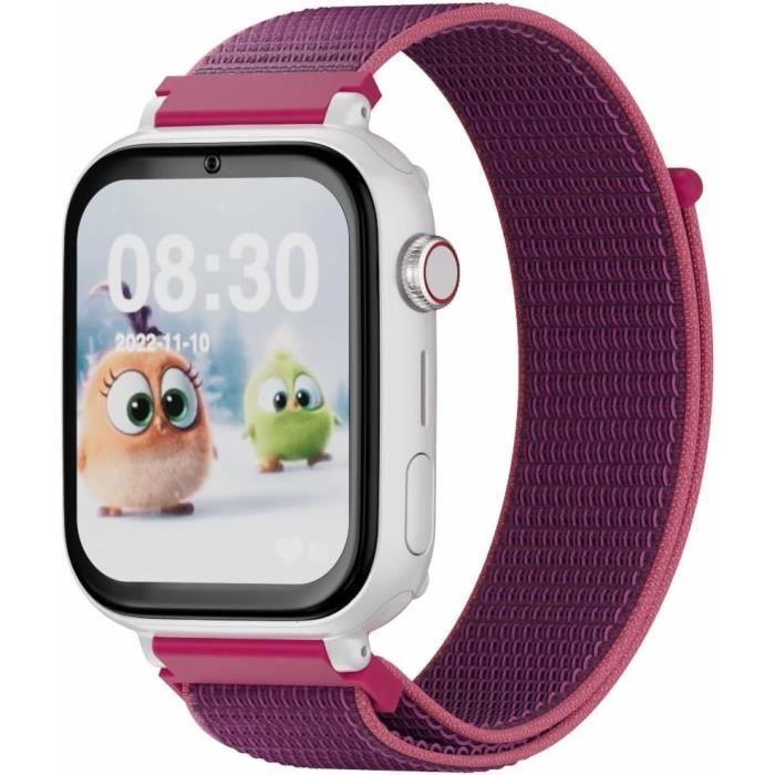 Montre connectée Enfant - SaveFamily - SaveWatch Plus 4G - GPS - Ultra mince - Personnalisable