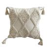 Tufted Pillow Moroccan Bohemian Style Living Room Bedroom Ethnic Retro Tassel Sofa Pillow Cover