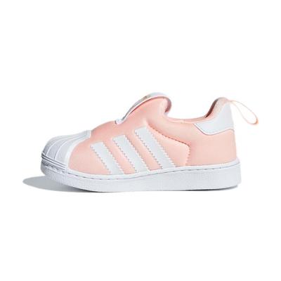 Originals SUPERSTAR 360 Comfortable Breathable Low Top Toddler Shoes Pink Gold Infant And Toddler DB2882