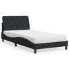 VidaXL Bed with Mattress, Upholstered Bed with Headboard Cushion, Single Bed, Adult Bedroom Interior Bed, 3208642