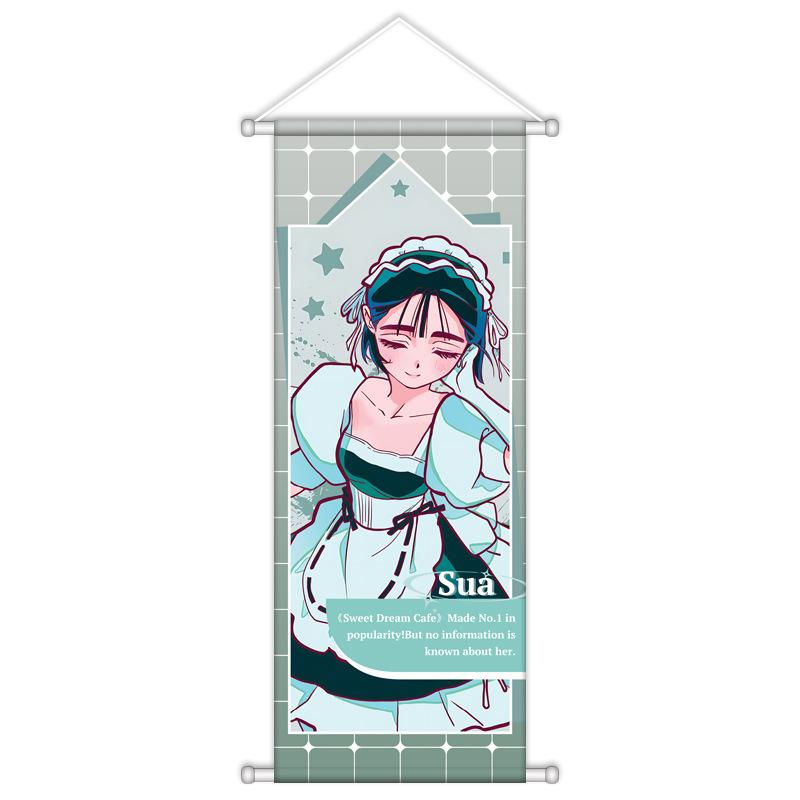 Anime Alien Stage Mizi Sua Ivan Till Hyuna Luka Wall Scroll Poster Decoration Gifts