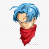 Toppe per vestiti, borse, adesivi termici termoadesivi Trunks I Goten Goten Trunks, motivo lavabile a trasferimento termico