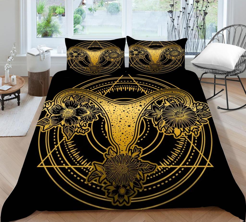 Posteľná bielizeň Bohemia Printing 3D 100% polyester Dekor do spálne Mikrovlákno Pohodlná prikrývka