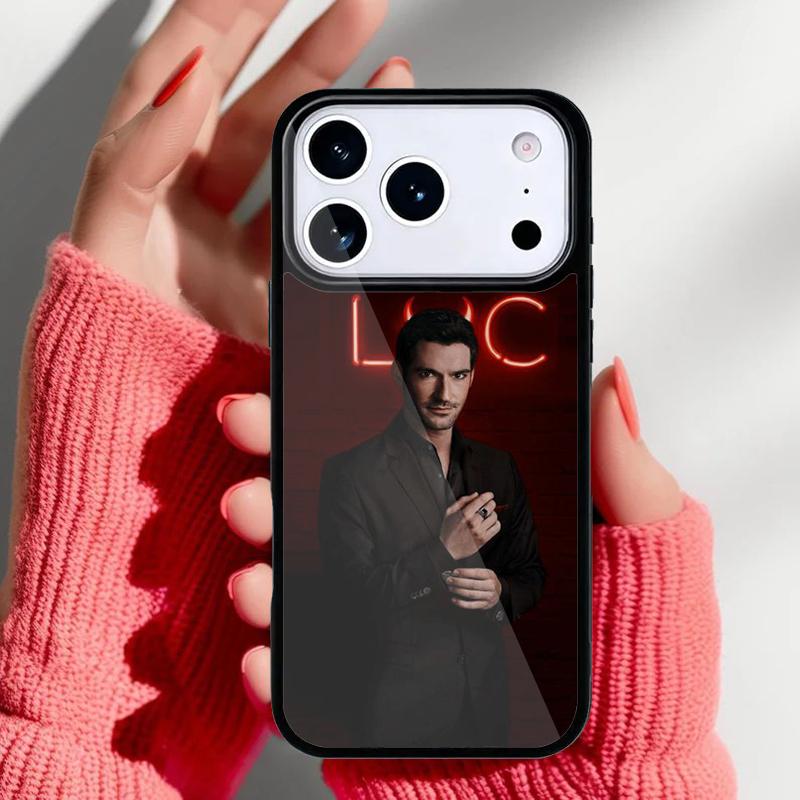 American TV Series Lucifer soft Phone Case for iPhone 17 16 15 14 13 Pro Max Back Cover for 12 11 Pro Coque