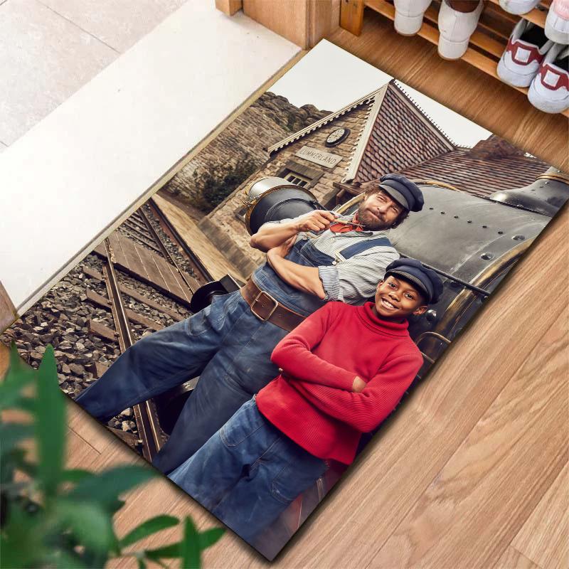Jim Knopf Carpet Rug for Living Room Bedroom Home Sofa Decoration,Kids play Nonslip Floor Mat