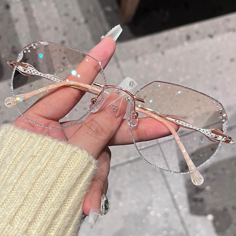ALICIA Luksusa bezrāmju brilles Sieviešu optiskie
