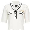PINKO Nautical Style Fashion Printed Short Sleeve Dress Women dresses White 1G17N0Y81X-C03