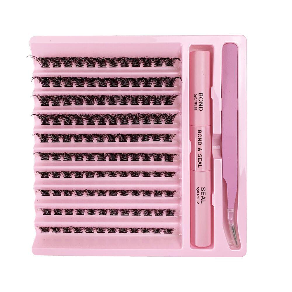 New Hot-Selling Segment Cluster False Eyelashes for Self-Grafting - Large Capacity for European and American Markets.