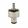 304 Stainless Steel Carbonation Cap 5/16 Inch Barb, Ball Lock Type, Fit Soft Drink PET Bottles, Homebrew Kegging