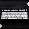 GMK WOB/wOB Keycaps Double Shot 114 Keys PBT Cherry Profile Alice Layout White Black Keycaps For Mechanical Keyboards 7u Keys