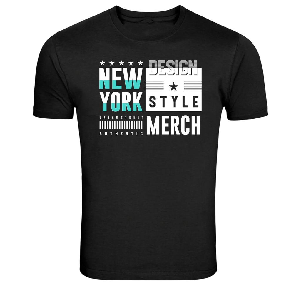 New York Design Style Merch Urban Street Authentic Graphic T-Shirt