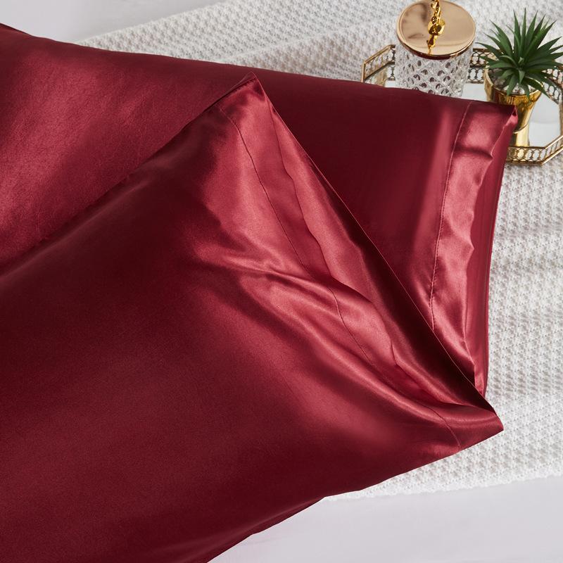 Povlak na polštář Povlak na polštář Saténová krása do vlasů Povlak na polštář Pohodlný povlak na polštář Home Decor Povlaky na polštář Polštáře Home Decor