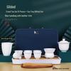 Dehua White Porcelain Suet Jade Tea Set
