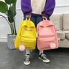 3 Pezzi Zaino da Viaggio Semplice e Versatile per Zaino Scuola Media Superiore Zaino da Viaggio per Studenti Universitari Borsa Facile da Riporre