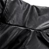 2024 European & American Style Sexy PU Dress with Suspenders, Waist-Slimming, Hip Slit - Nightclub Fashion for Women