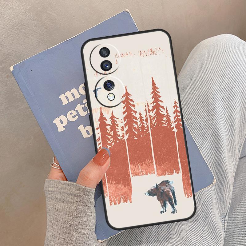 Wild MountainsMondsee Hülle Für Honor Magic 8 Pro 5 6 7 Lite Abdeckung Für Honor 200 400 90 70 50 X8a X8b X9a X9b X9c