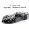 1/32 Scale Apollo EVO Car Toy Models Alloy Diecast Sports Cars Pull Back Sound Light 2 Doors Opened Racing Vehicles Gift for Kid