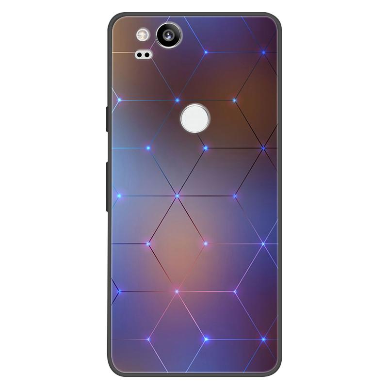 For Google Pixel 2 Case Soft Black Silicone Bumper Butterfly Phone Cover for Googe Pixel2 2XL Pixel2XL 2 Cases Fundas Coque