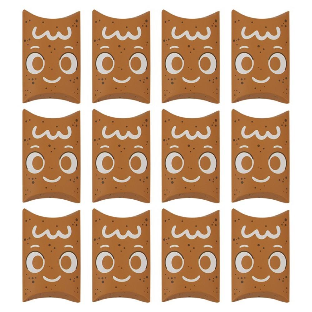 10PCS Handheld Candy Boxes Bags Merry Christmas Christmas Gift Bag  New Year Party Favors