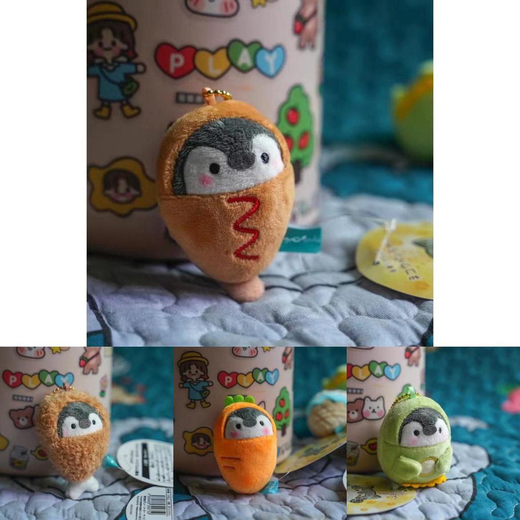 Penguin Dress Up Dinosaur Plush Toy With Short Pile Soft Material For Gift And Decoration