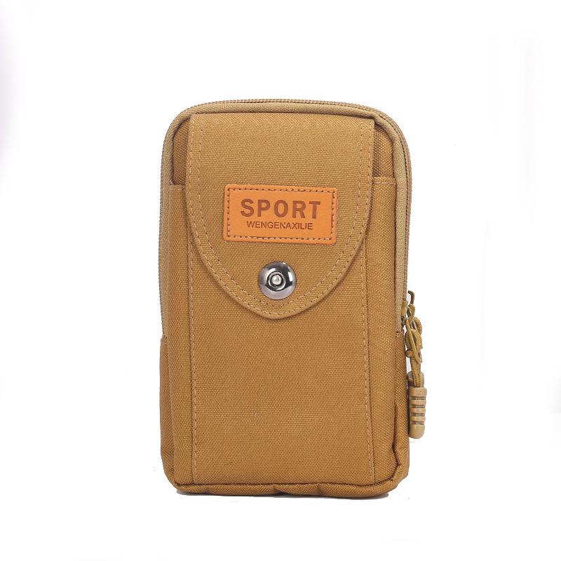 Men's Multifunctional Phone and Coin Waist Bag for Construction Site Work
