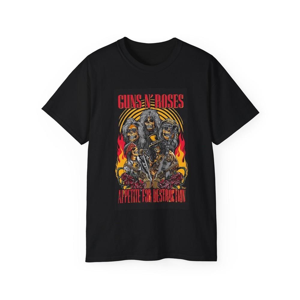 

Guns and roses rock vintage 90s Unisex Ultra Cotton Tee Unisex T-Shirt L