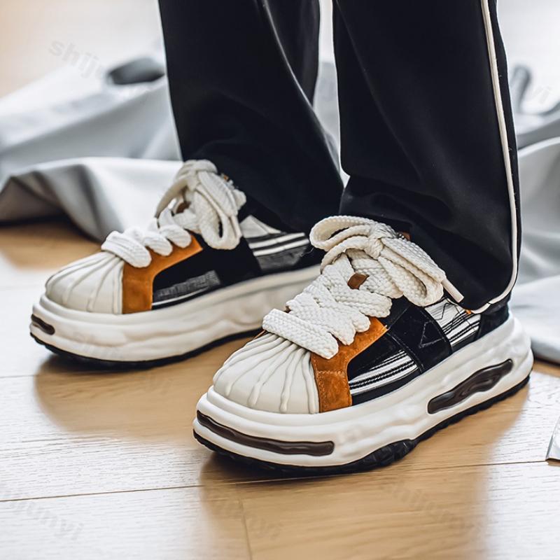 Men Shoes Sneakers Male Casual Platform Skateboarding Shoes Tenis Luxury Trainer Race Breathable Fashion Men Running Shoes