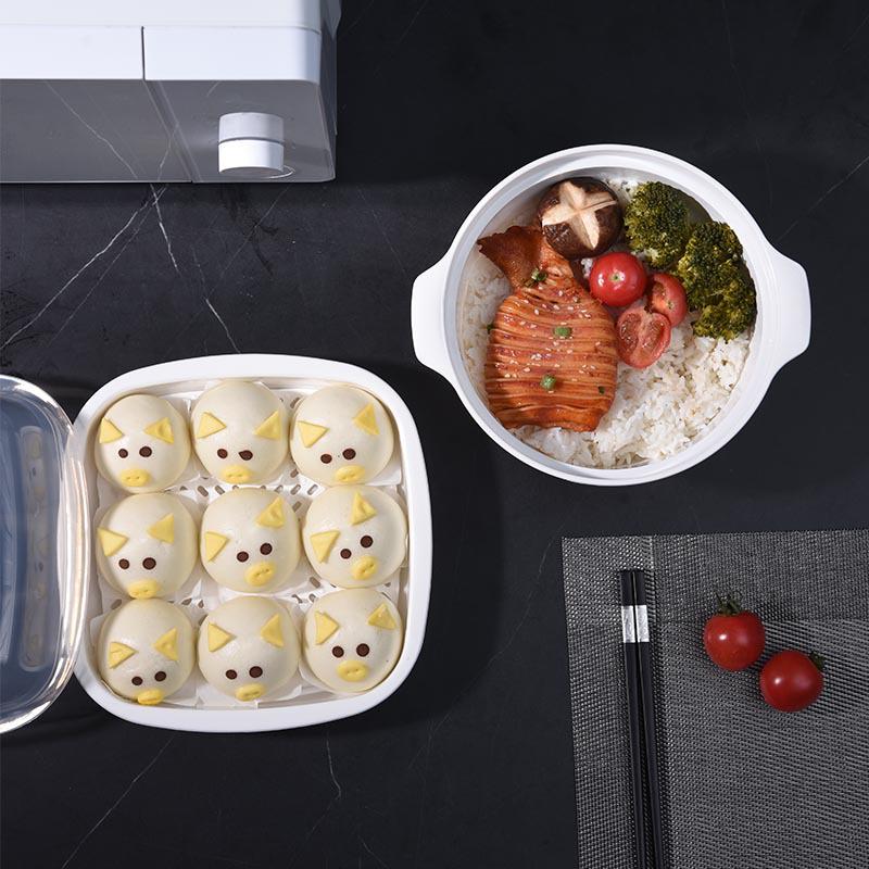 Instant Noodle & Steamed Bun Microwave Steamer Bowl.