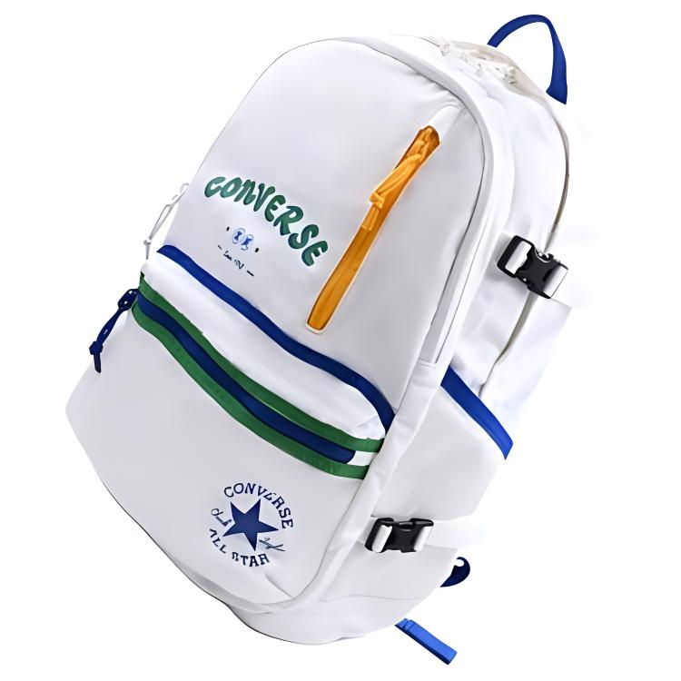 New Converse Polyester Backpack Medium Size Unisex Multicolor 10026178-A03