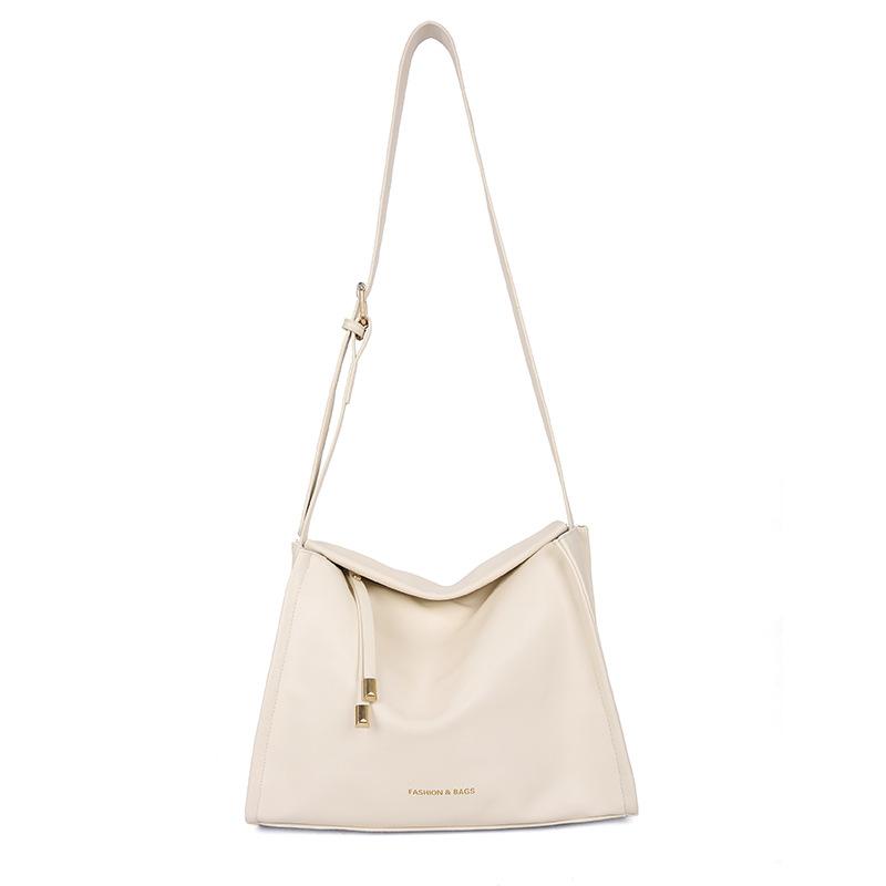 Urban simple oil wax pictorial tote bag women's new spring large-capacity bag shoulder bag commuter