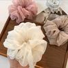 Large Mesh Hair Rope for Women Simple and a Does Not Hurt The Hair Hair Rope Cute Girl High Ponytail Scrunchie
