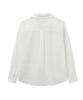 THE GREEN LAB Dot Loose Fit Shirt Top Set [White]