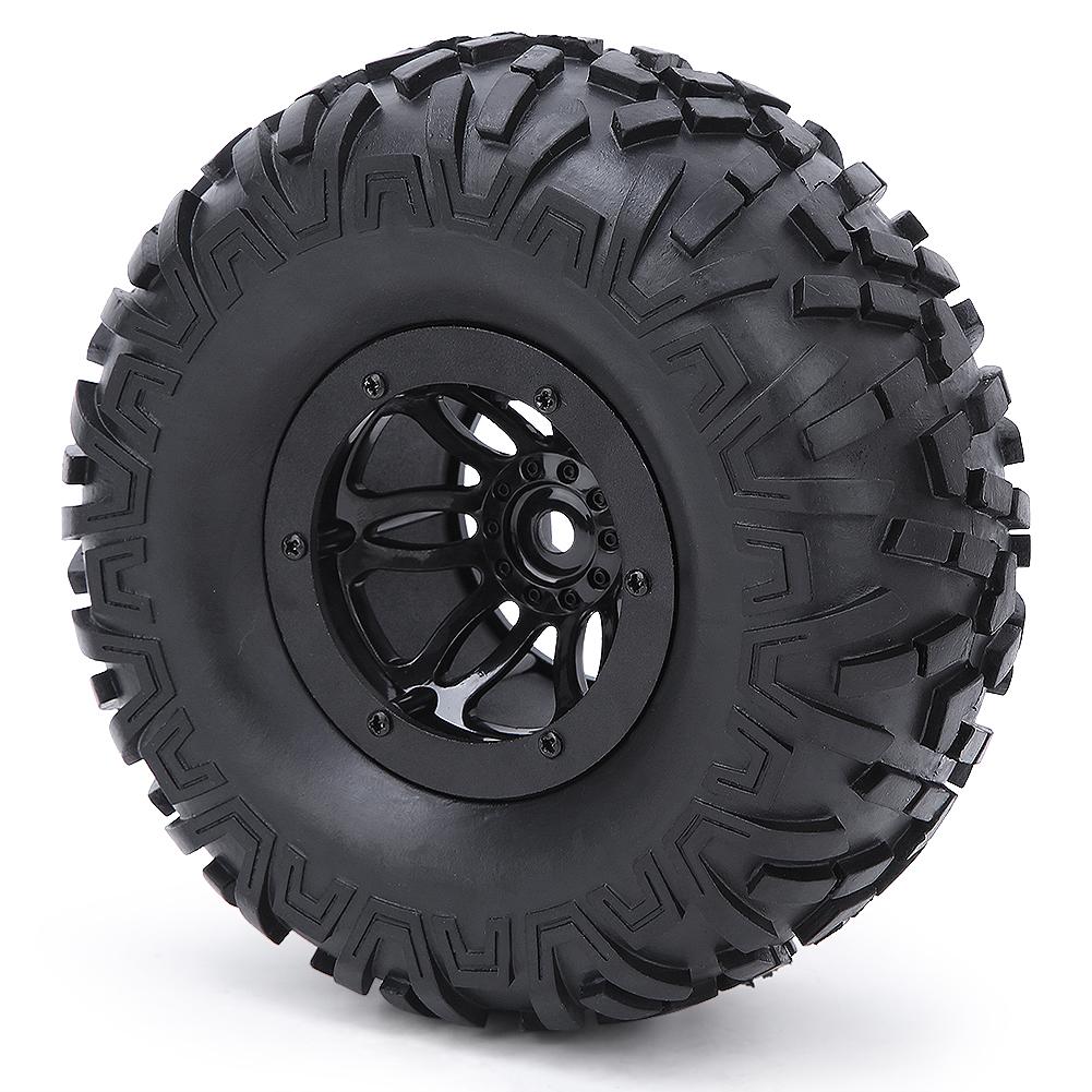 

Universal 2.2inch Inflatable Tire Upgrade Spare Parts for 1/10 RC Car Model Black