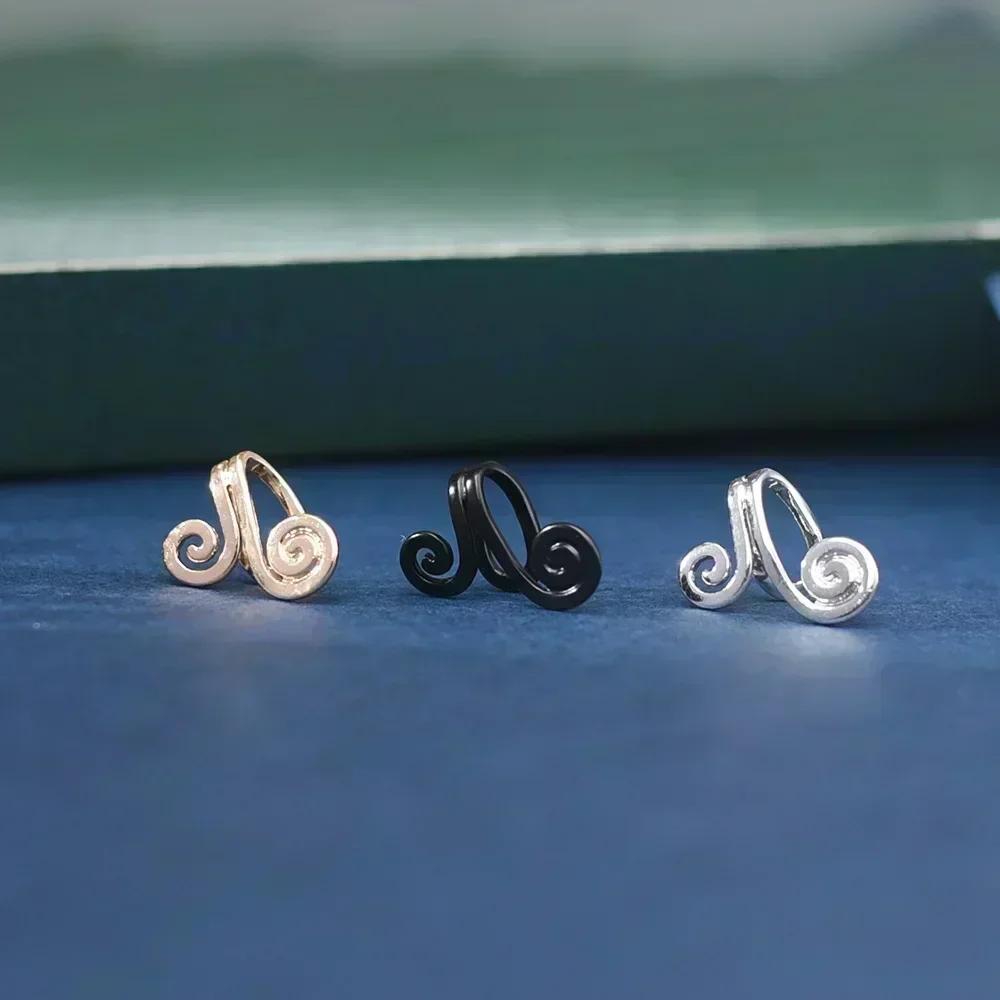 1 Pair Zunis Acupressure Slimming Earrings Non Piercing Flower Shape Women Earrings Zunis Earrings Acupressure Slim Earrings2025