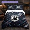 Japan Football Pattern 3 Pieces Bedding Set Soft Microfiber Duvet Cover with Pillow Cases for Bedroom