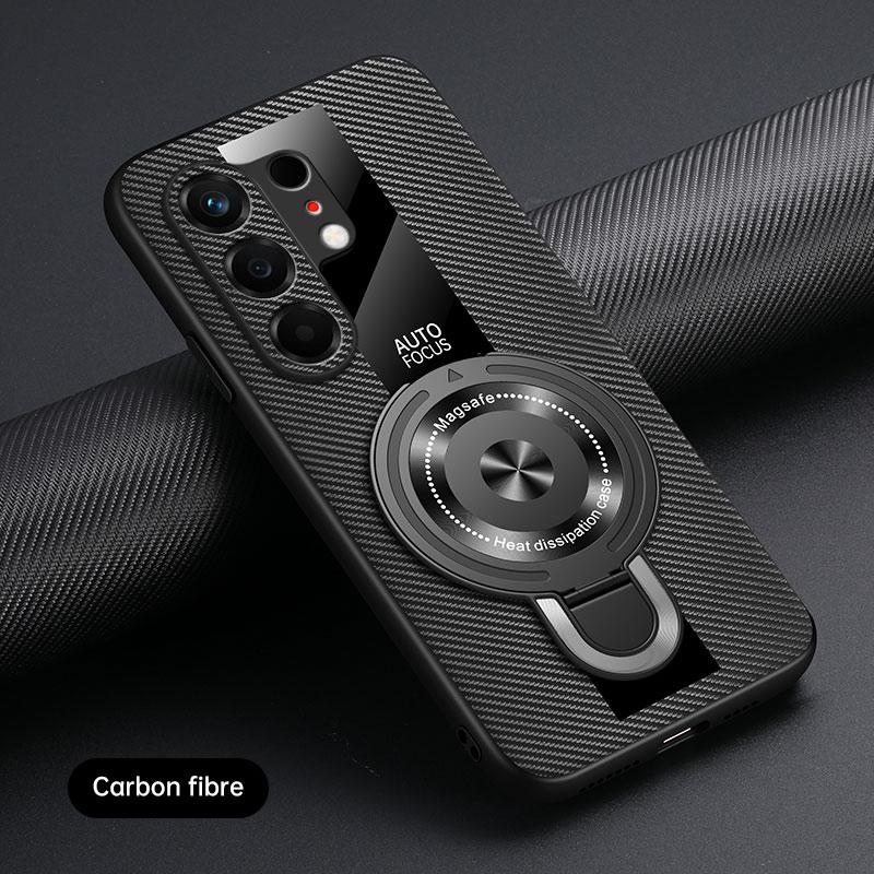 For Tecno Camon 50 Ultra Magsafe Wireless Charging Cover For Tecno Camon 50 Pro 4G PU Leather Shockproof Ring Stand Holder Case