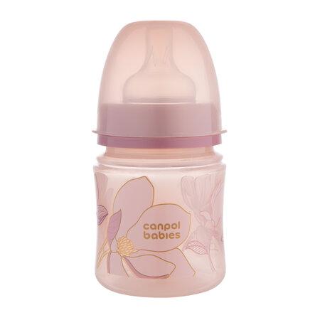 CANPOL 35/239 EasyStart Anti-colic Bottle 120ml GOLD Pink