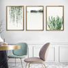 WCIC New Aquatic Vines Green Plant Leaves Decorative Home Wall Decoration Hanging Painting