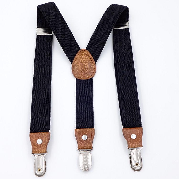 Kids Three-Clip Suspenders for Boys & Girls - Spring & Autumn Korean Style
