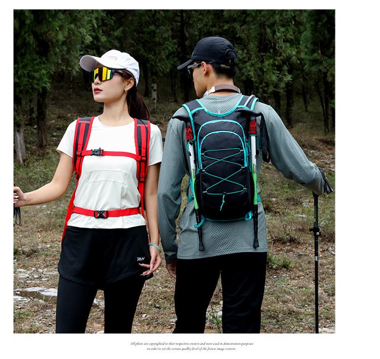 Lightweight Outdoor Backpack Hydration Pack for Hiking, Cycling, and Travel