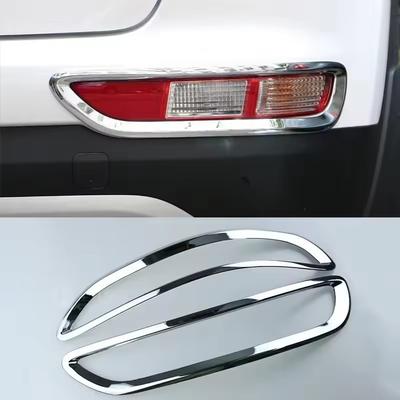 For Kia Sportage 4 QL KX5 2015 2016 2017 2018 Auto Parts ABS Chrome Rear Foglight Lamps Frame Cover Trim Car Styling Accessories